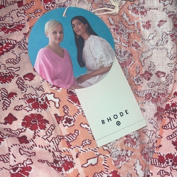 Rhode X Target Whimsical Floral Print Mini Dress  Various Sizes - Picture 5 of 8